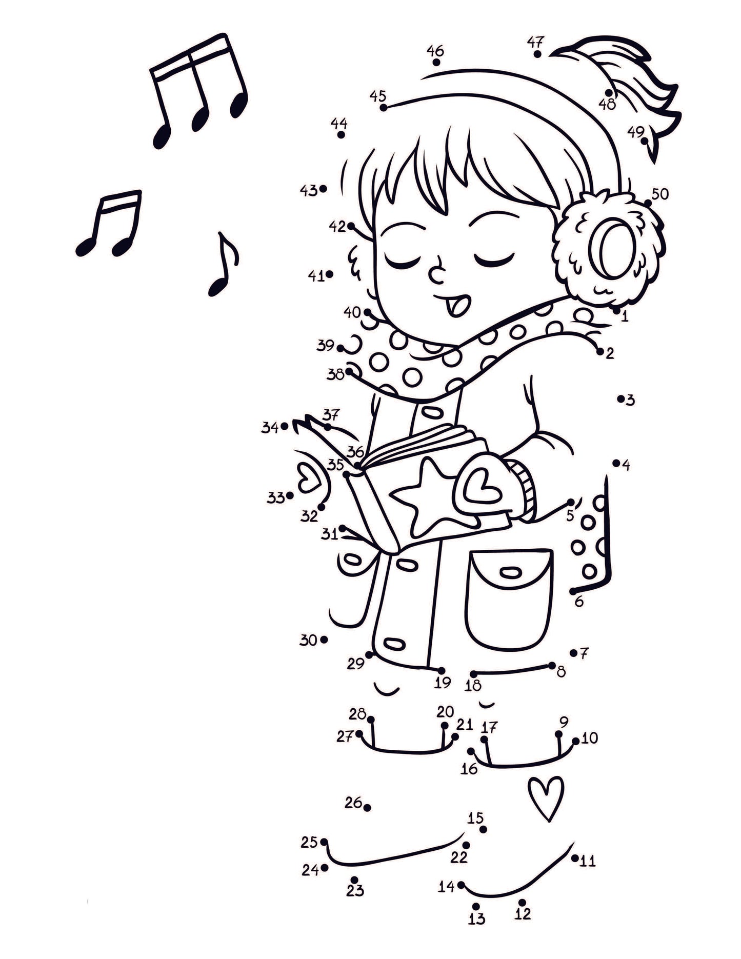 Christmas Connect the Dots Book for Kids: Challenging and Fun Holiday Dot to Dot Puzzles (Christmas Activity Books for Kids)