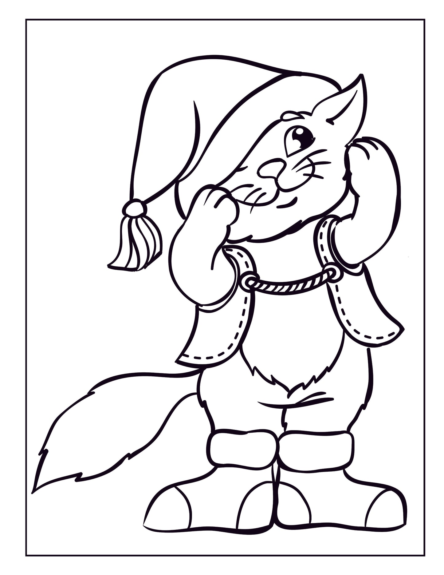 Merry Christmas Coloring Book for Toddlers (Christmas Books for Kids)