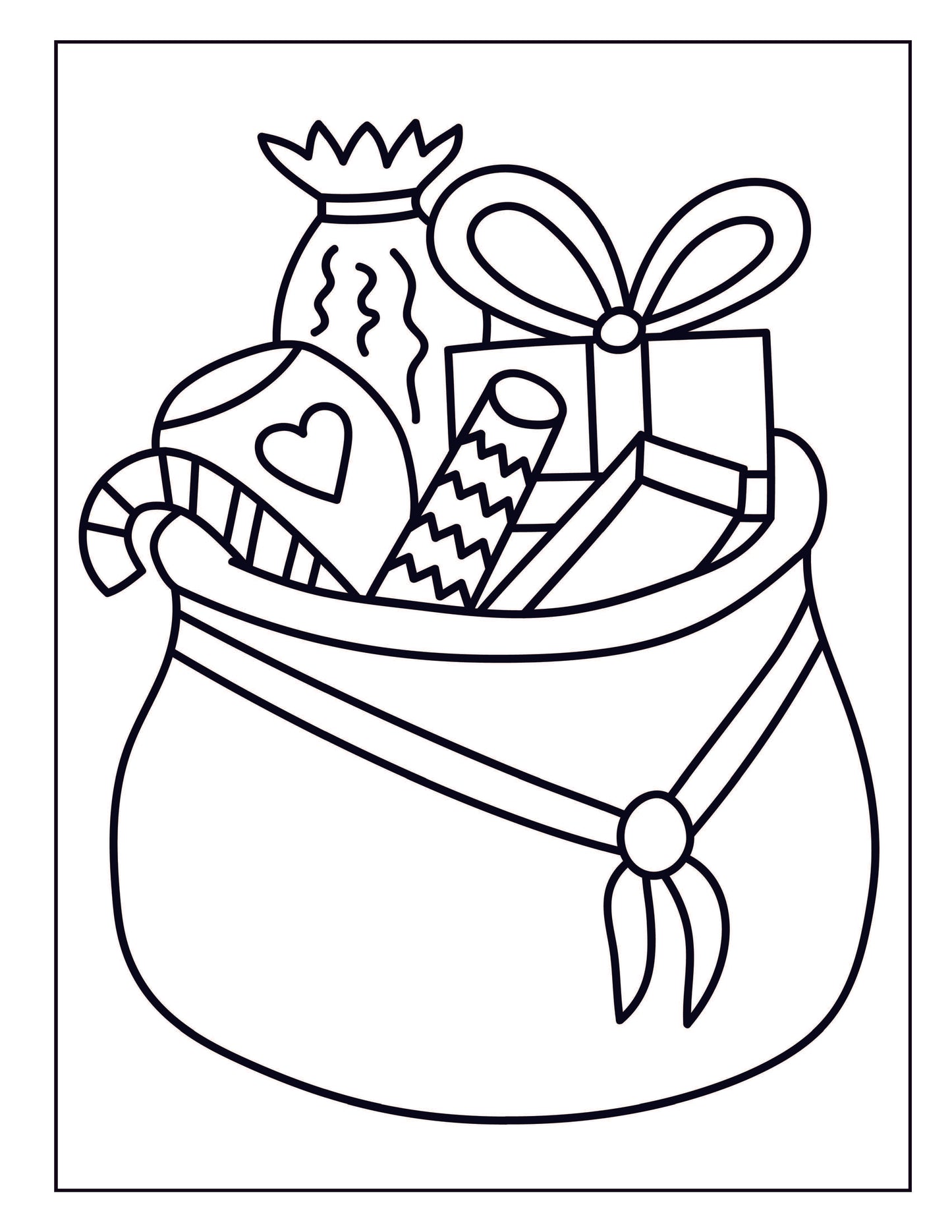 Merry Christmas Coloring Book for Toddlers (Christmas Books for Kids)