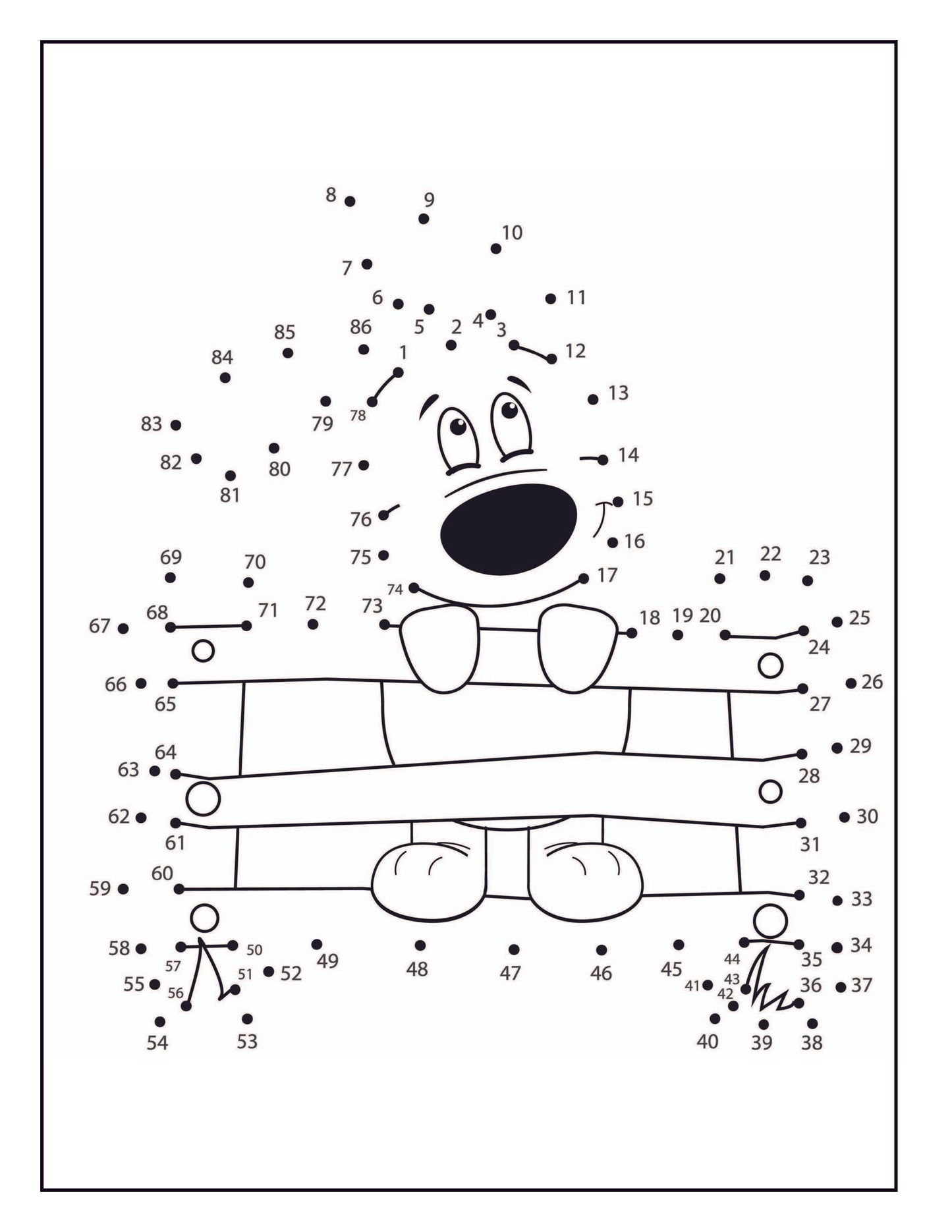 Jumbo Connect the Dots Book for Kids: Big Variety 175 Puzzles