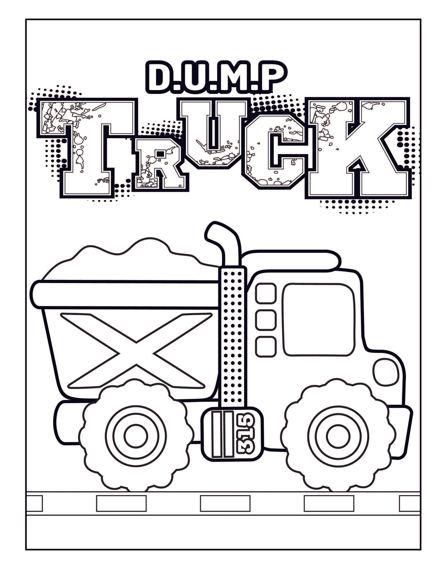 Big Construction Coloring Book