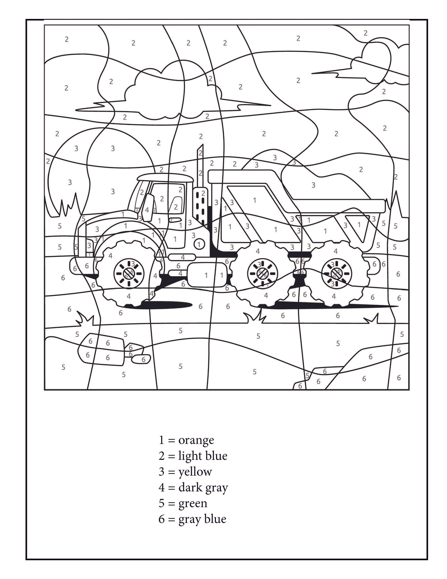 Big Construction Coloring Book