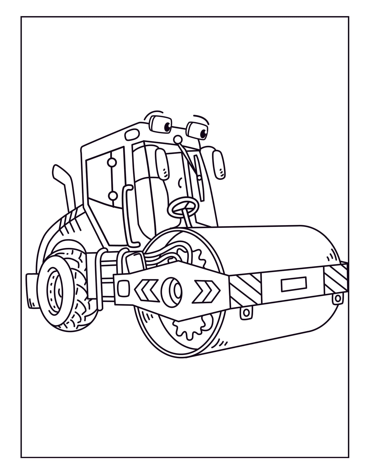 Big Construction Coloring Book