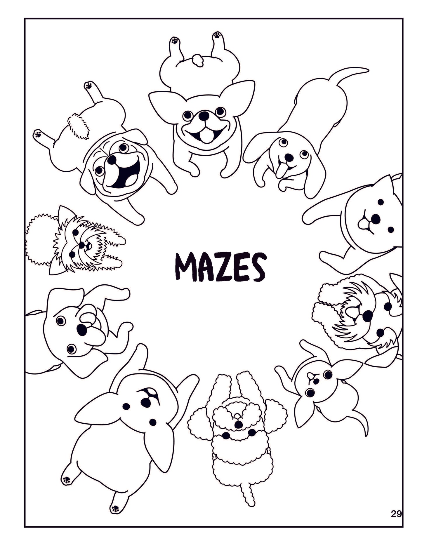 Dog Activity Book for Kids