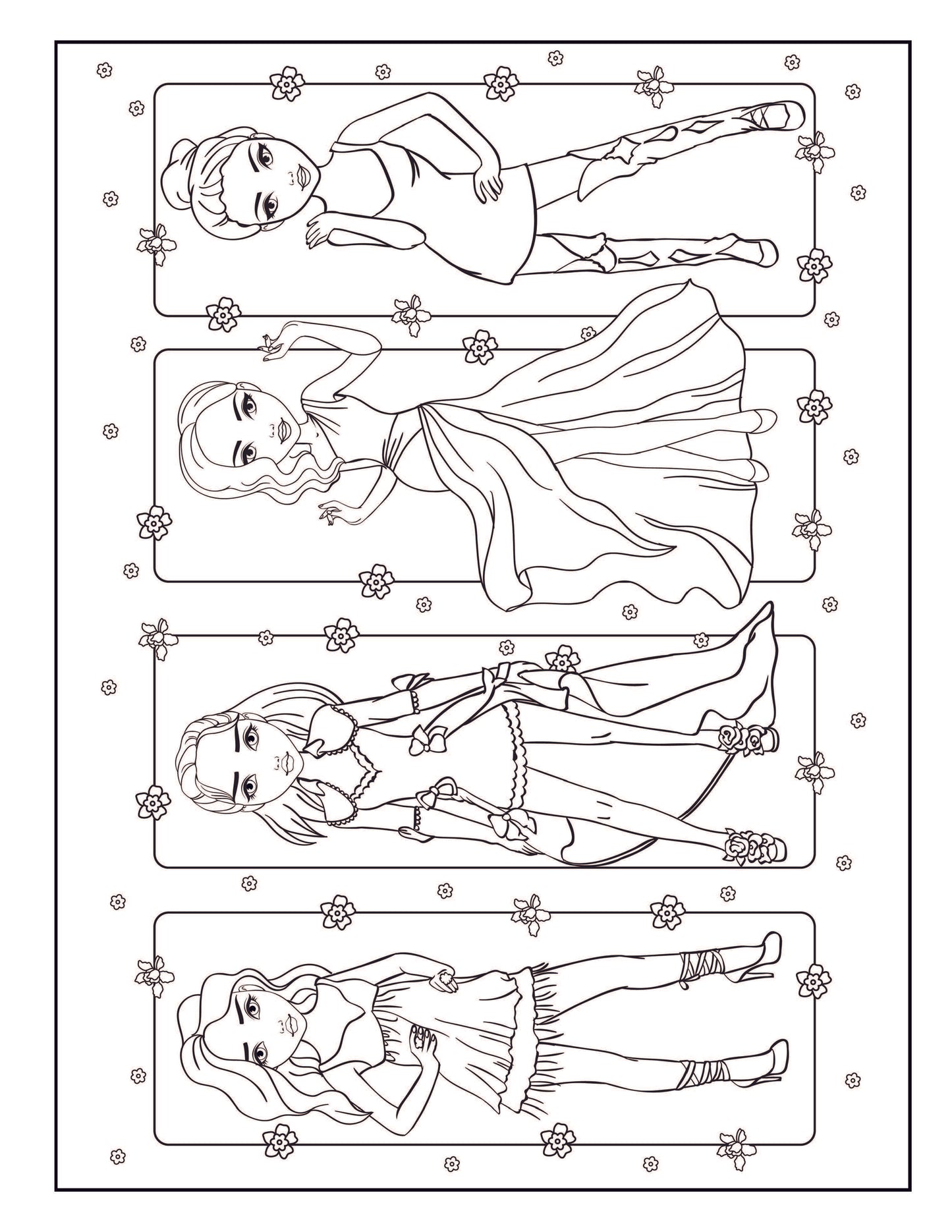 The Big Fashion Coloring Book