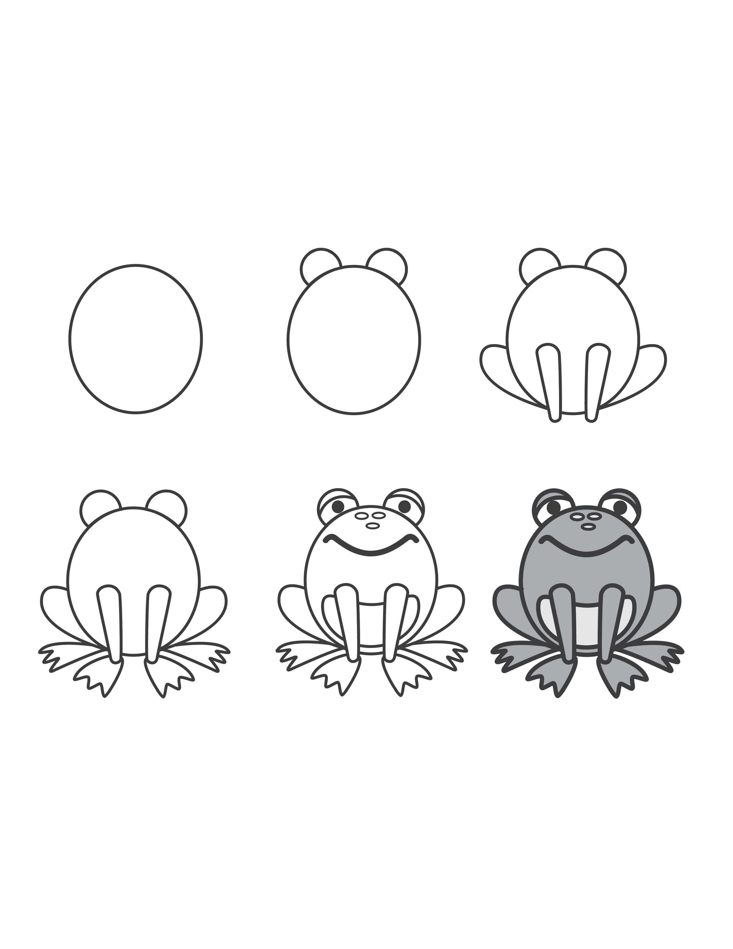 Frog Coloring Book