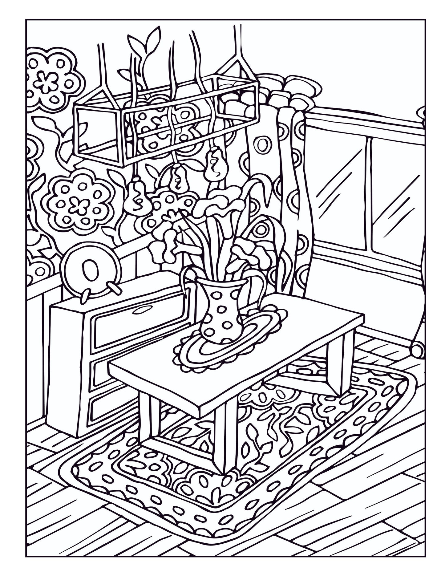 Home Sweet Home Coloring Book