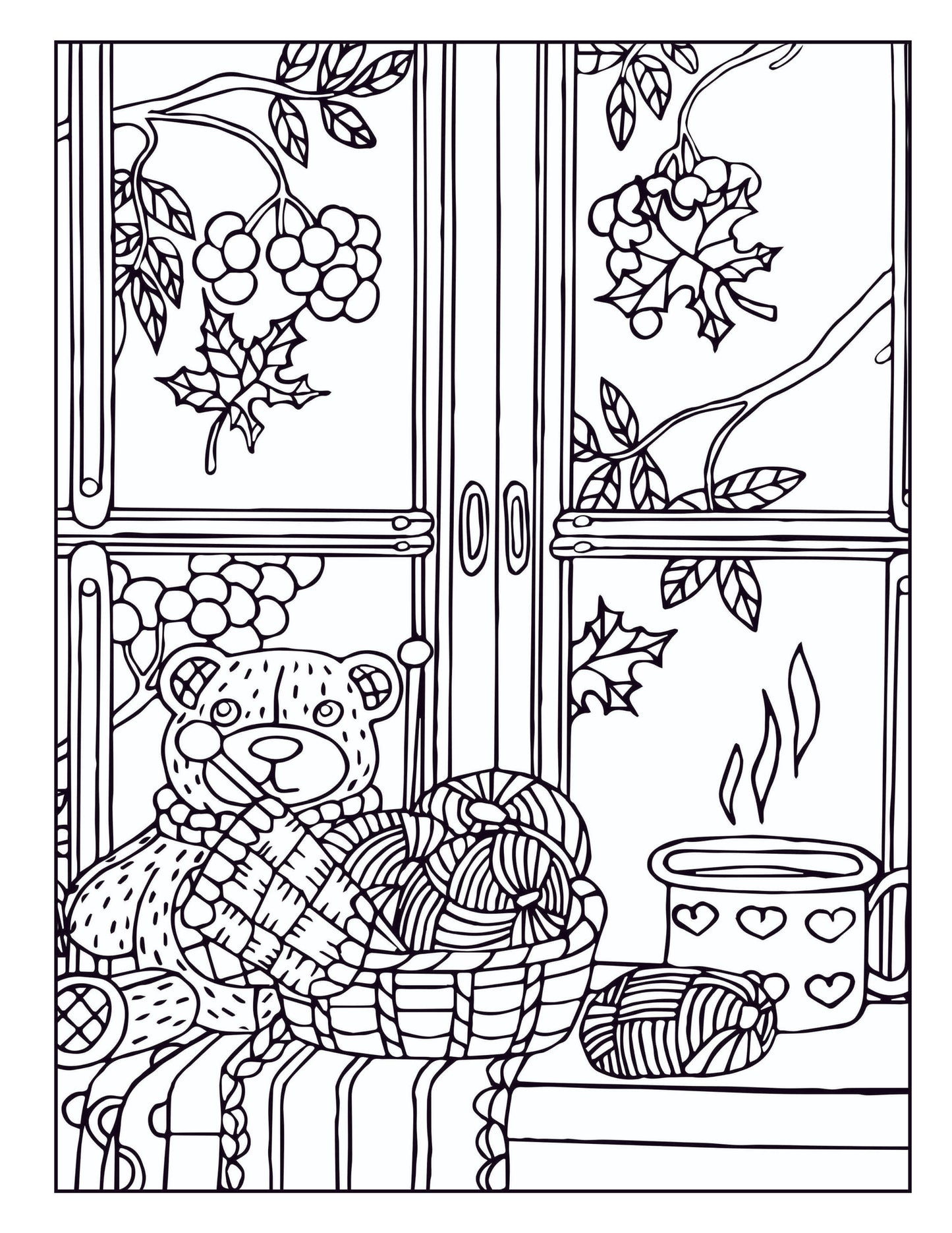 Home Sweet Home Coloring Book