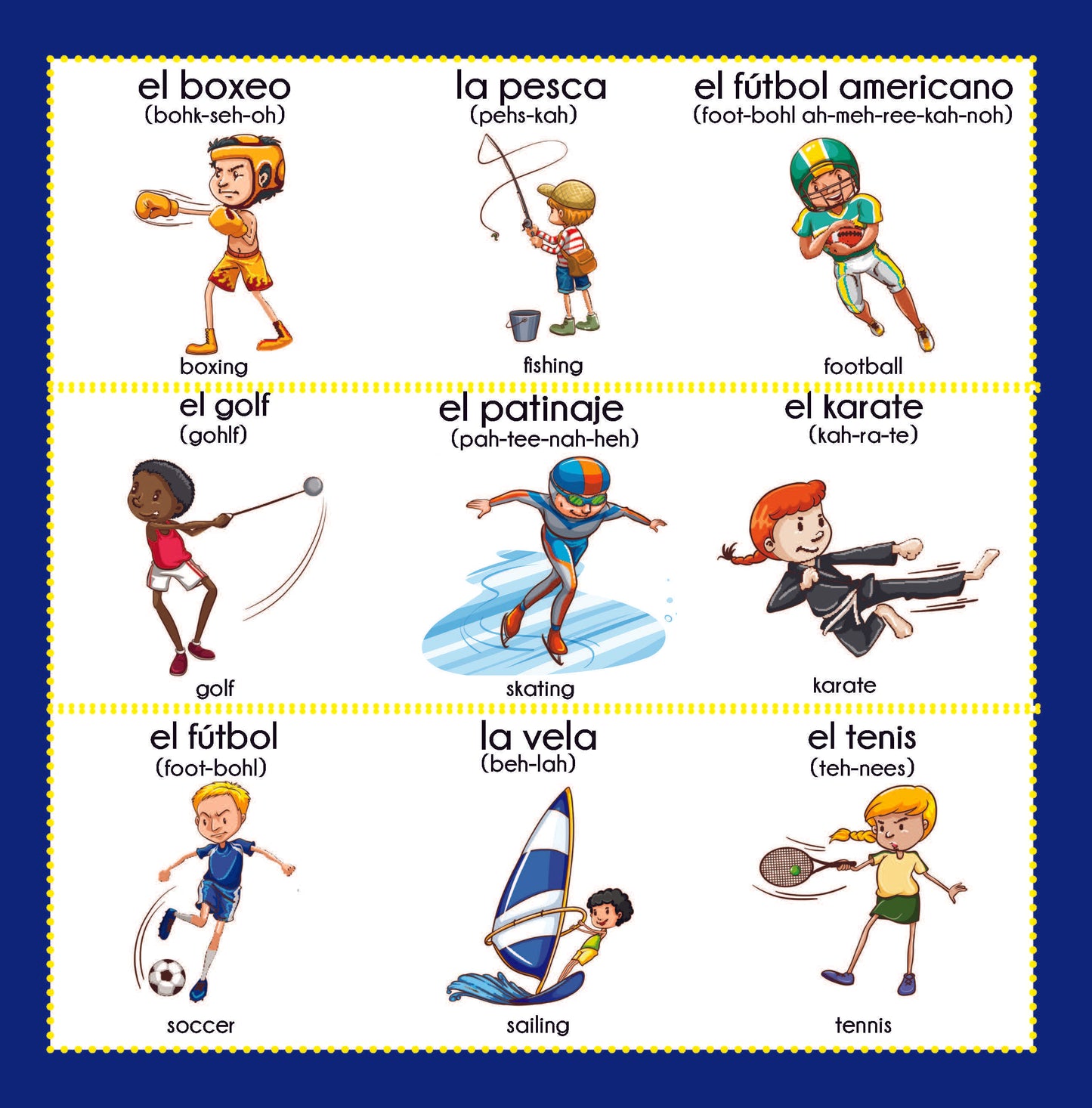 English Spanish Picture Dictionary (Language Dictionaries for Kids)