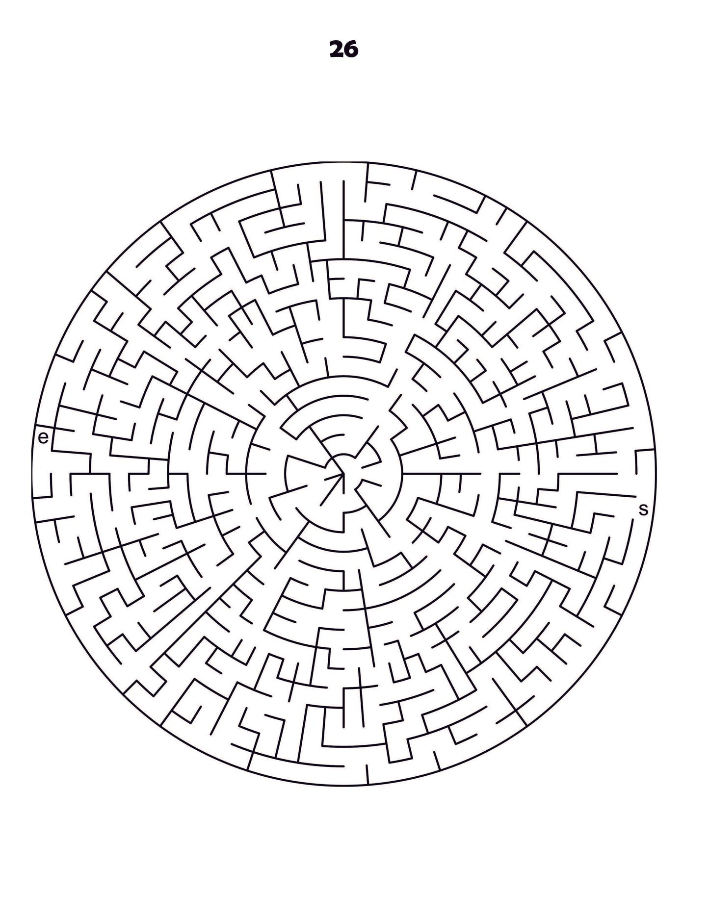 Big Book of Mazes for Adults: 180 Medium to Hard Labyrinth Puzzles