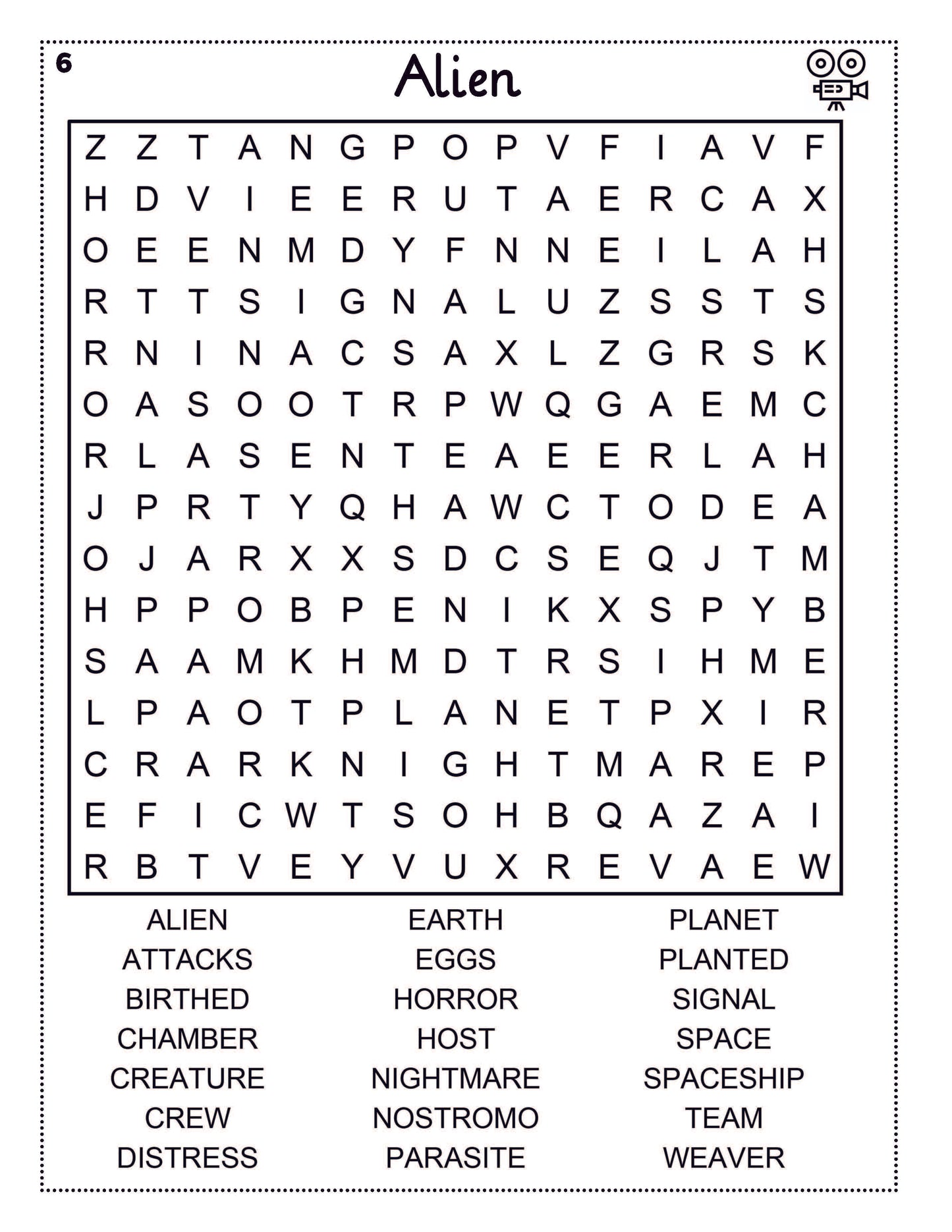 Movie Word Search: 101 Large Print Puzzles