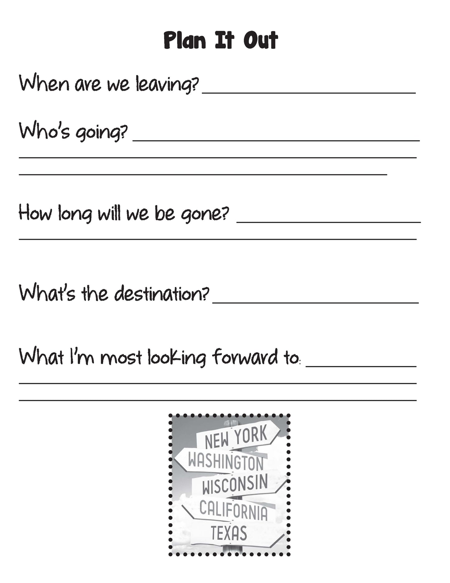 Road Trip Activity Book: Travel Games and Puzzles for Kids 6-12