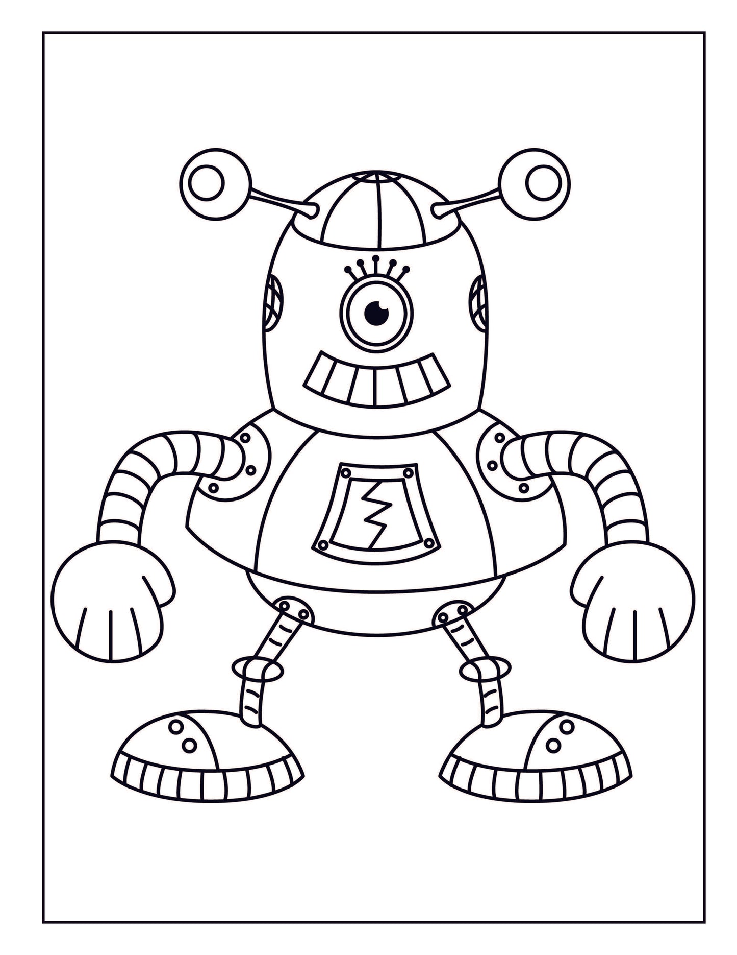 Space Coloring Book for Kids