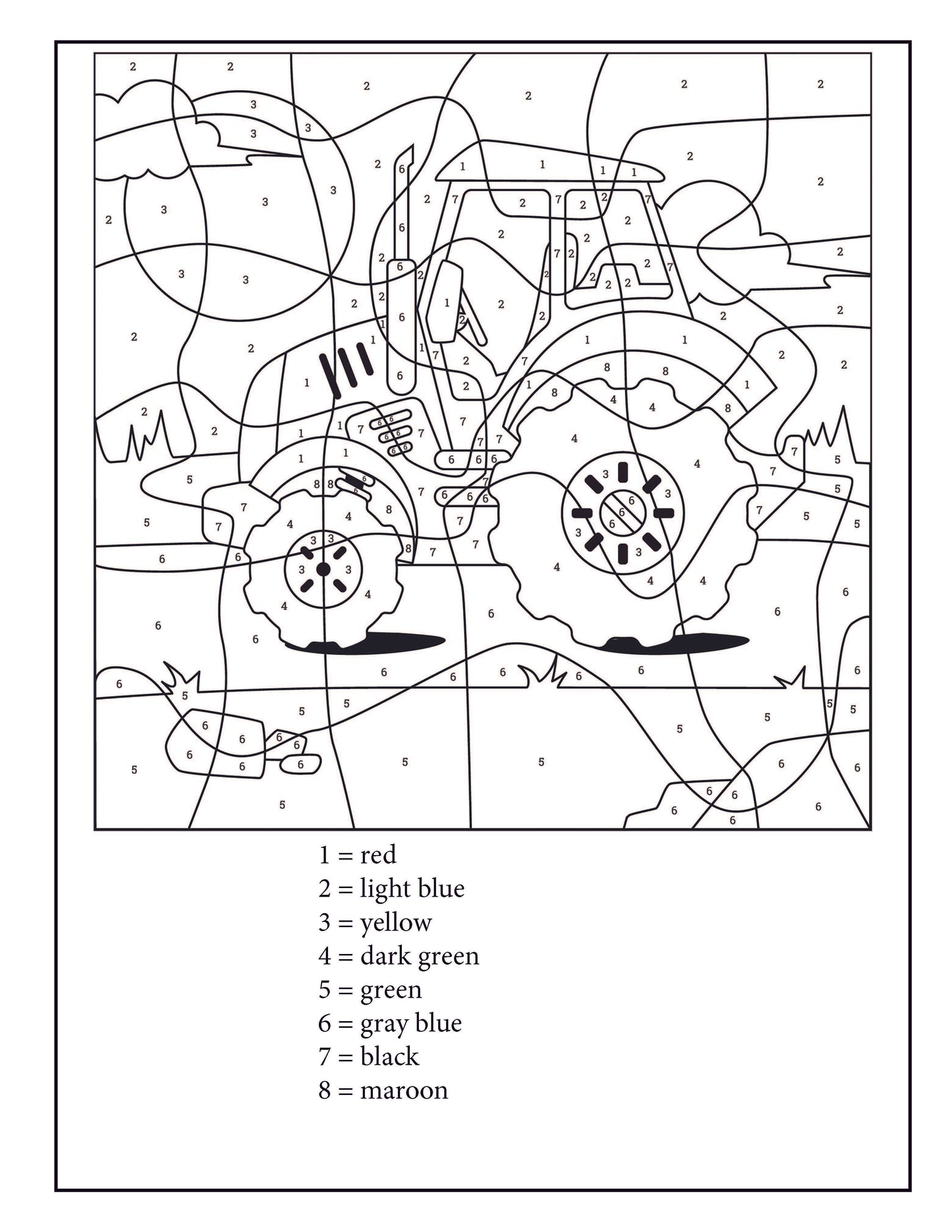 Truck Coloring and Activity Book for Kids (Kids Activity Books)