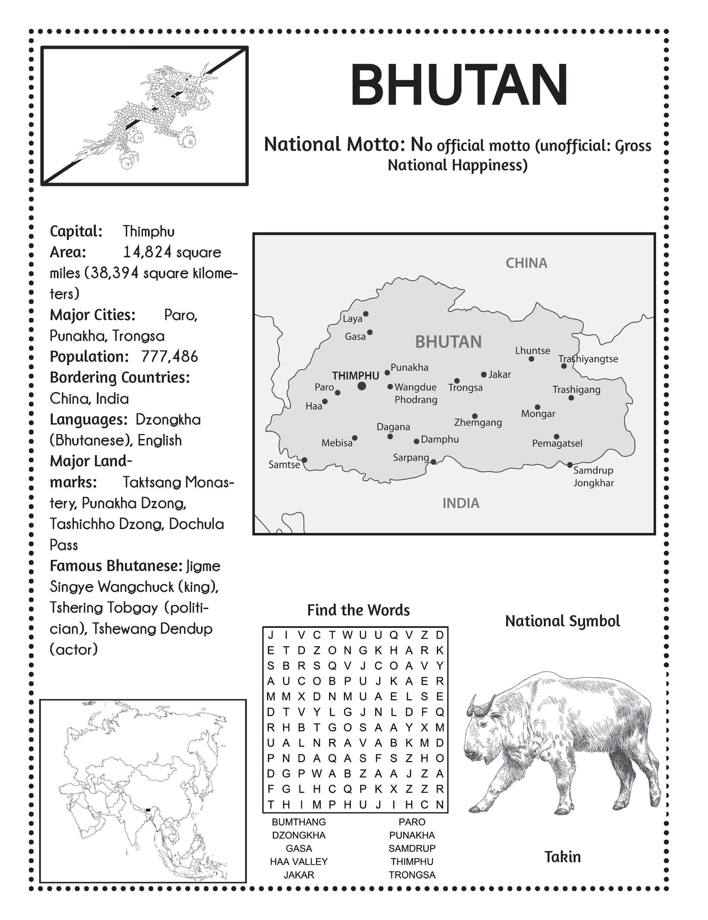 World Geography Activity Book