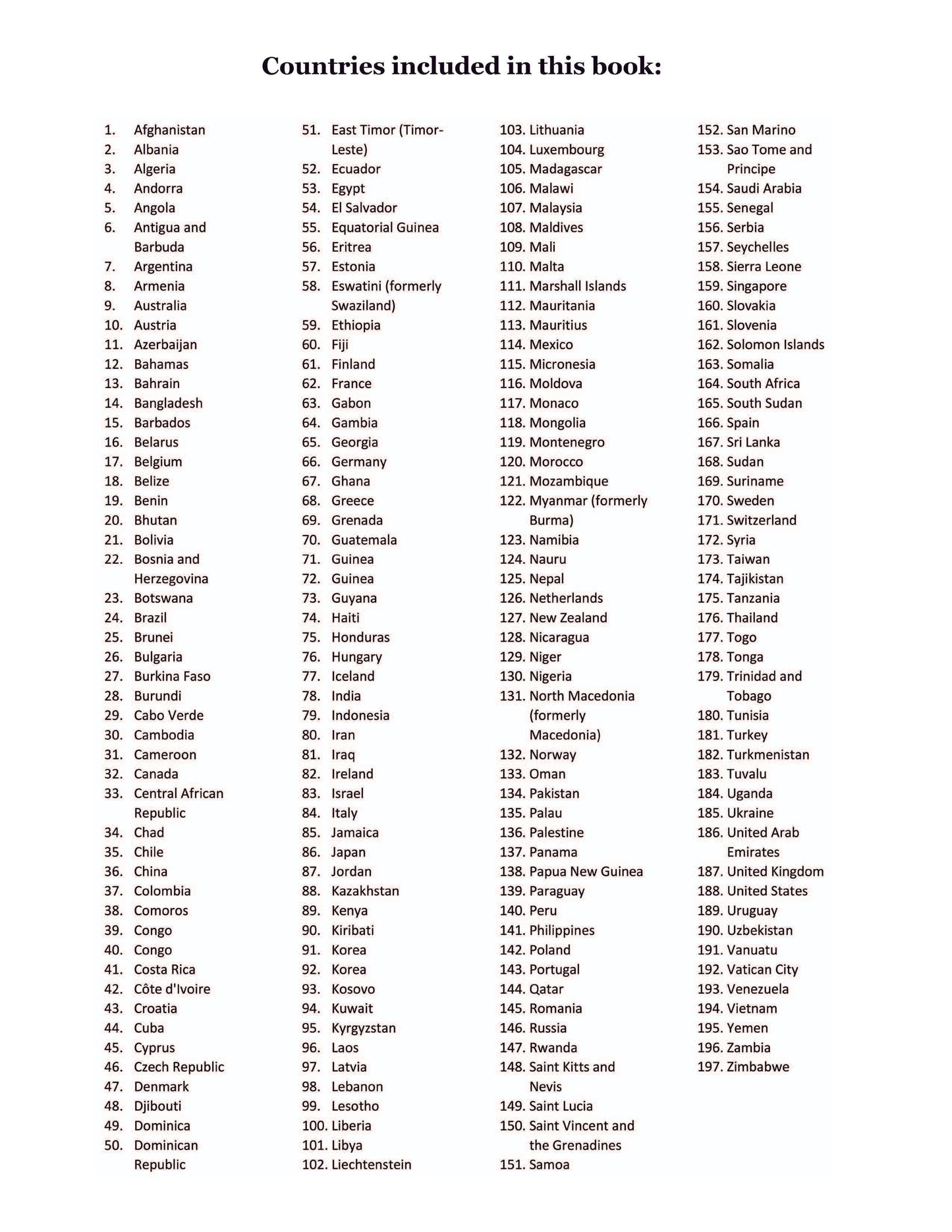 World Geography Activity Book