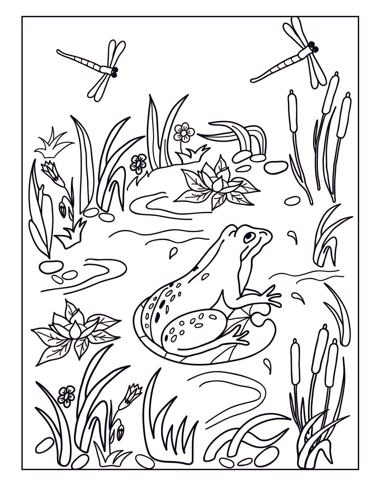 Easy Coloring Book for Adults: Beautiful Simple Designs for Seniors and Beginners