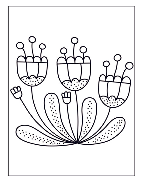 Easy Coloring Book for Adults: Beautiful Simple Designs for Seniors and Beginners