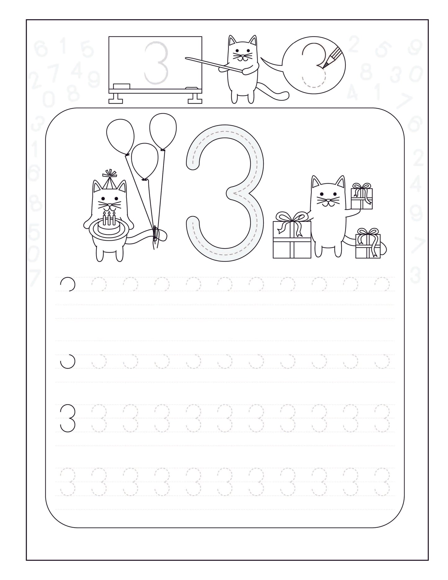 Preschool Tracing Workbook: Letters and Numbers (Preschool Workbooks)