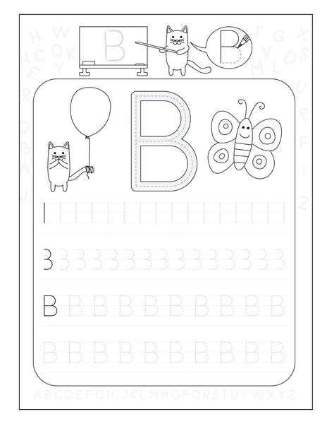 Preschool Tracing Workbook: Letters and Numbers (Preschool Workbooks)