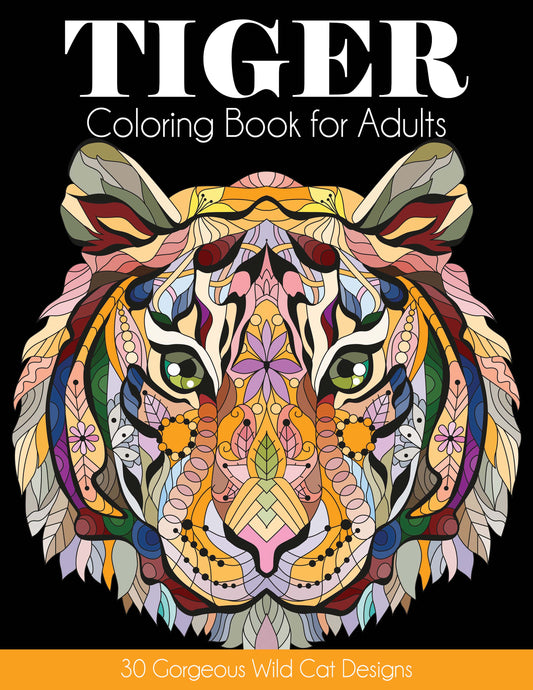 Tiger Coloring Book