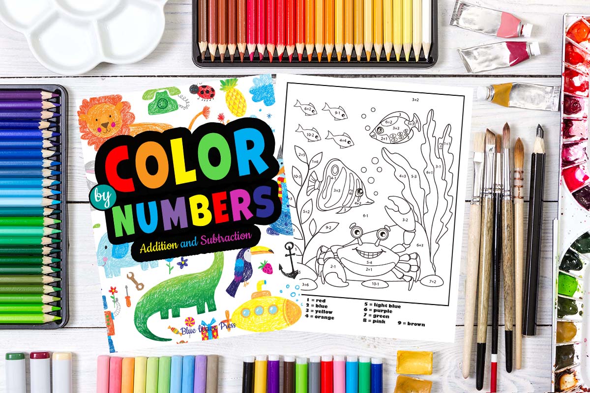 Color By Numbers Addition and Subtraction