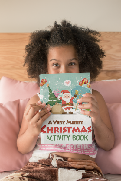 A Very Merry Christmas Activity Book (Christmas Activity Books for Kids)