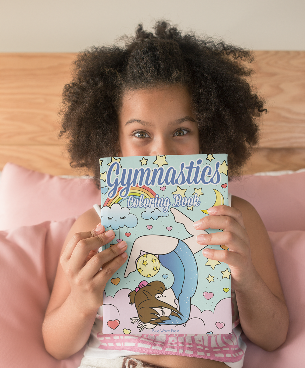 Gymnastics Coloring Book