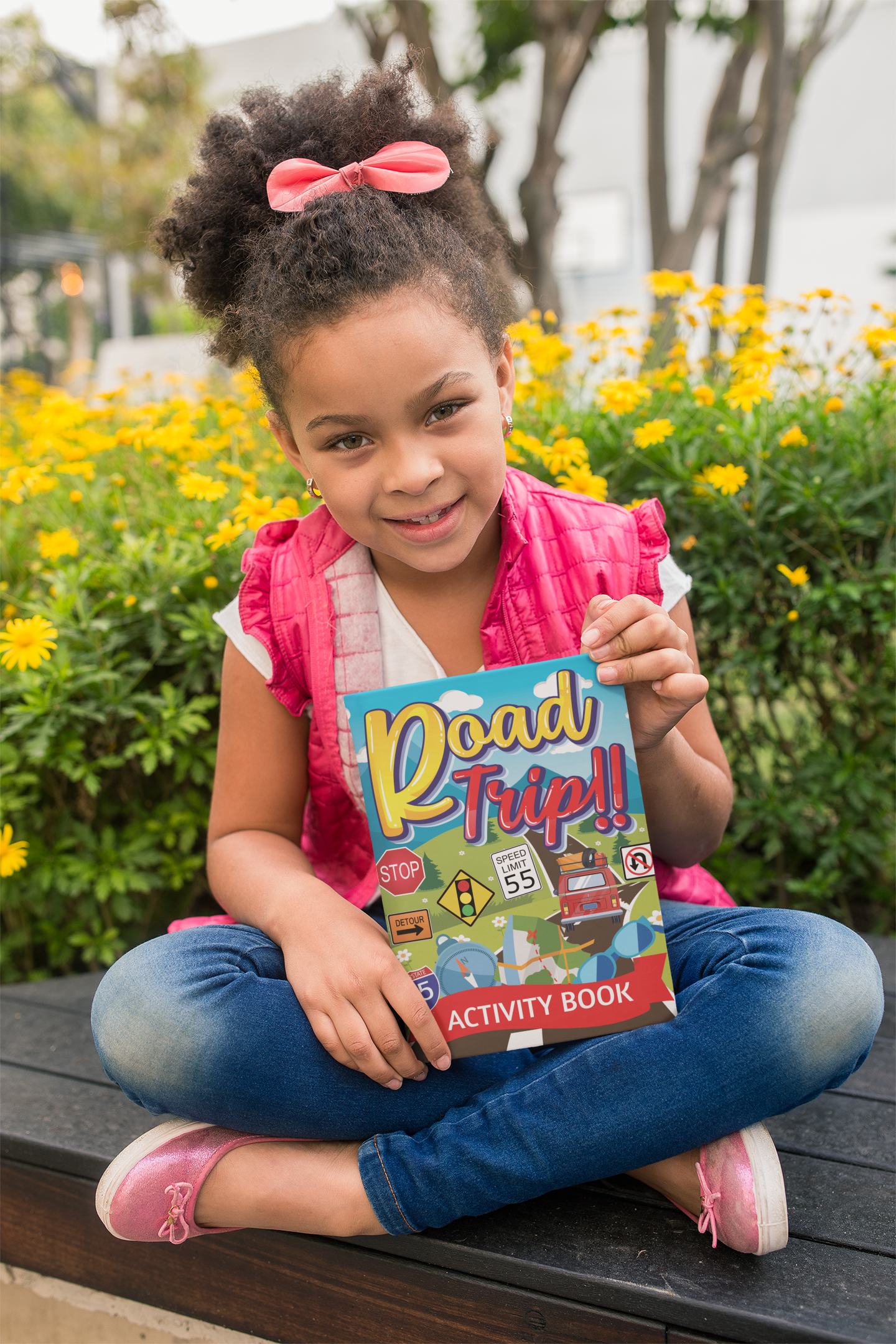 Road Trip Activity Book: Travel Games and Puzzles for Kids 6-12