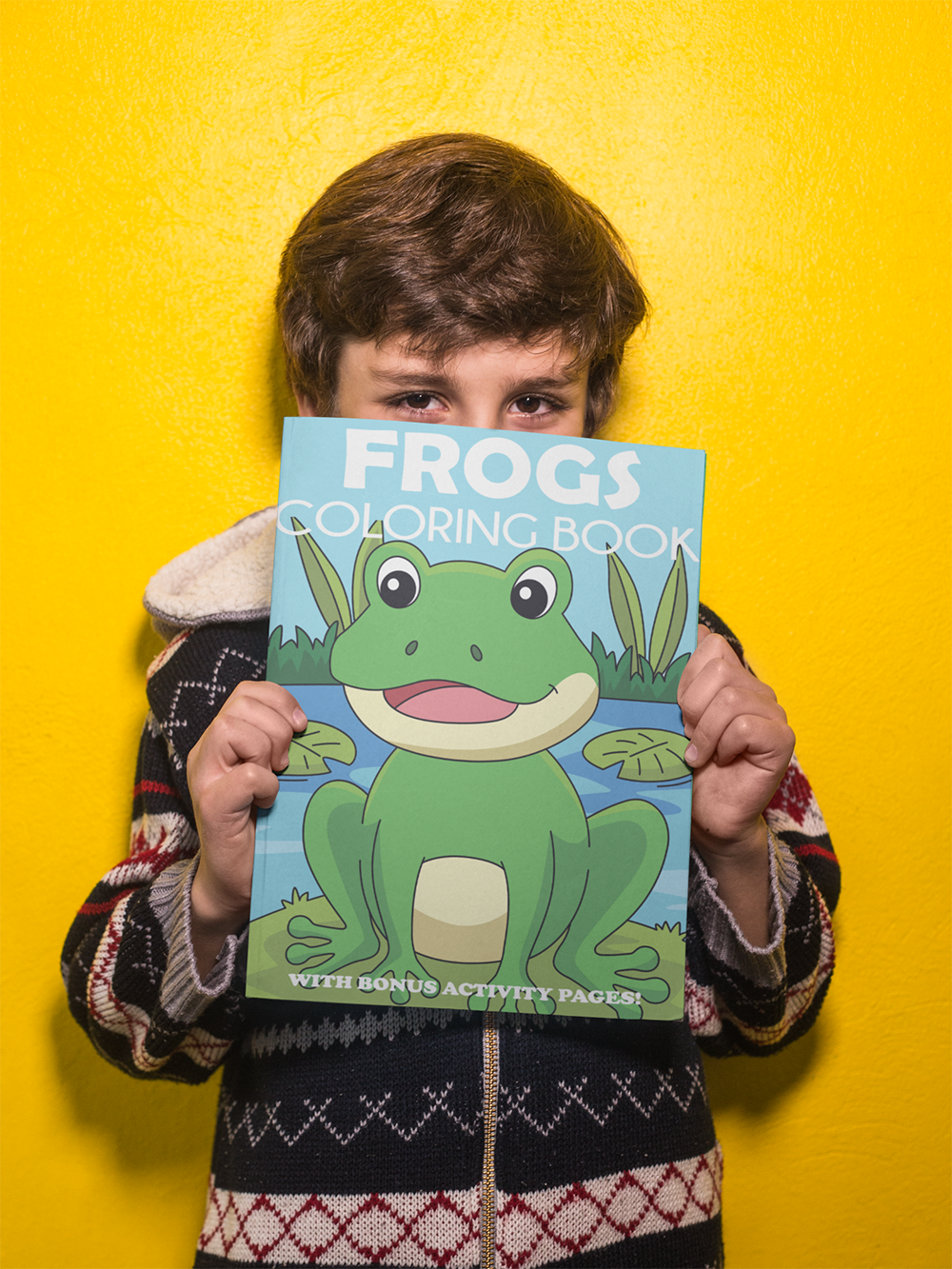 Frog Coloring Book