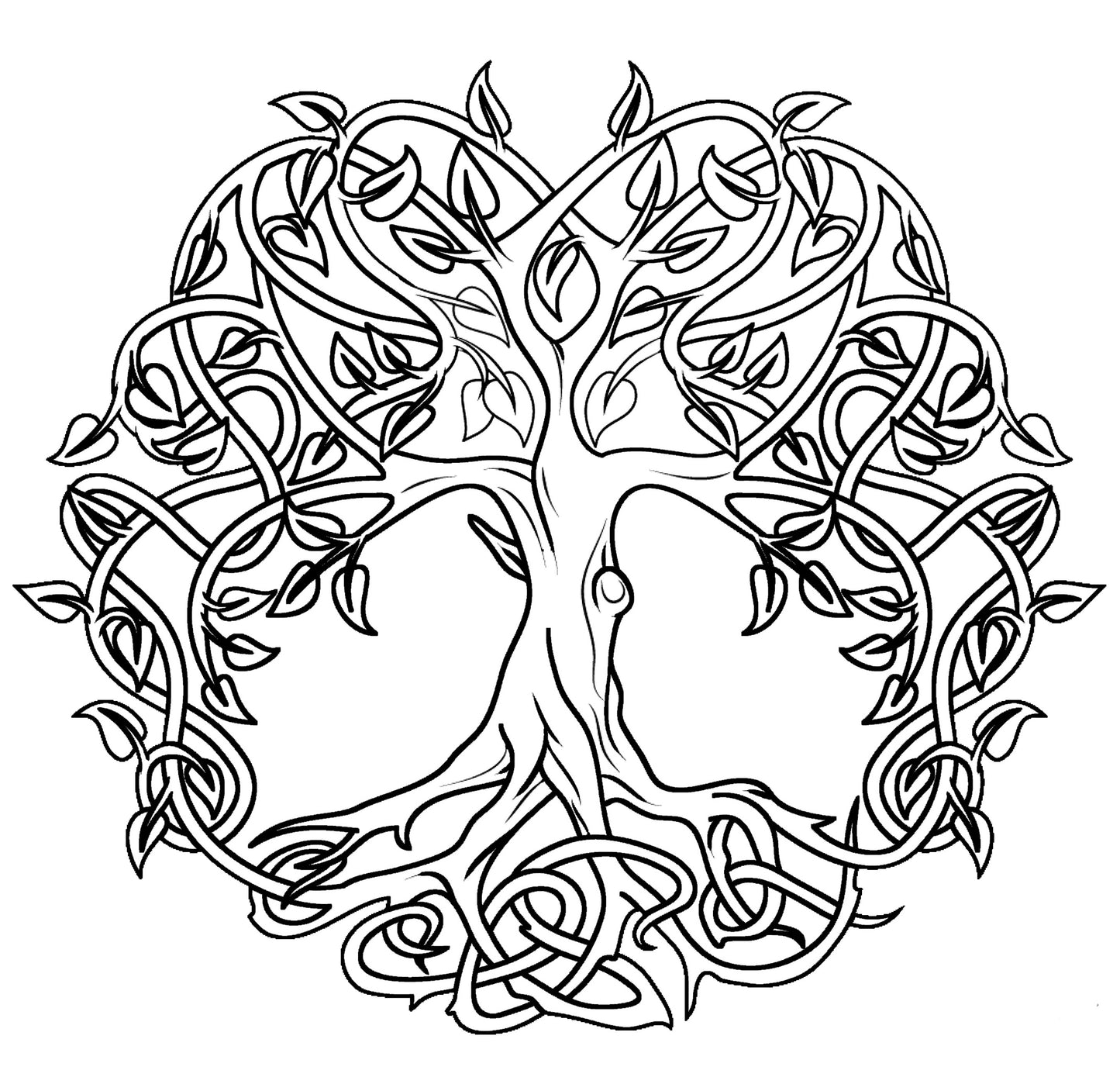 Celtic Adult Coloring Book