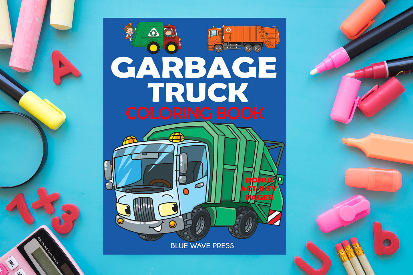 Garbage Truck Coloring Book