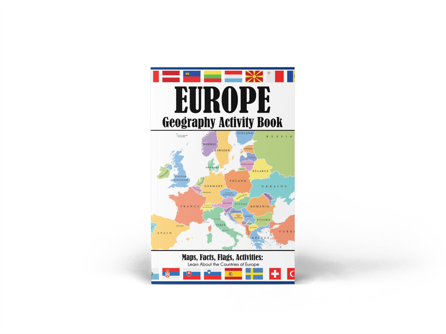 Europe Geography Activity Book