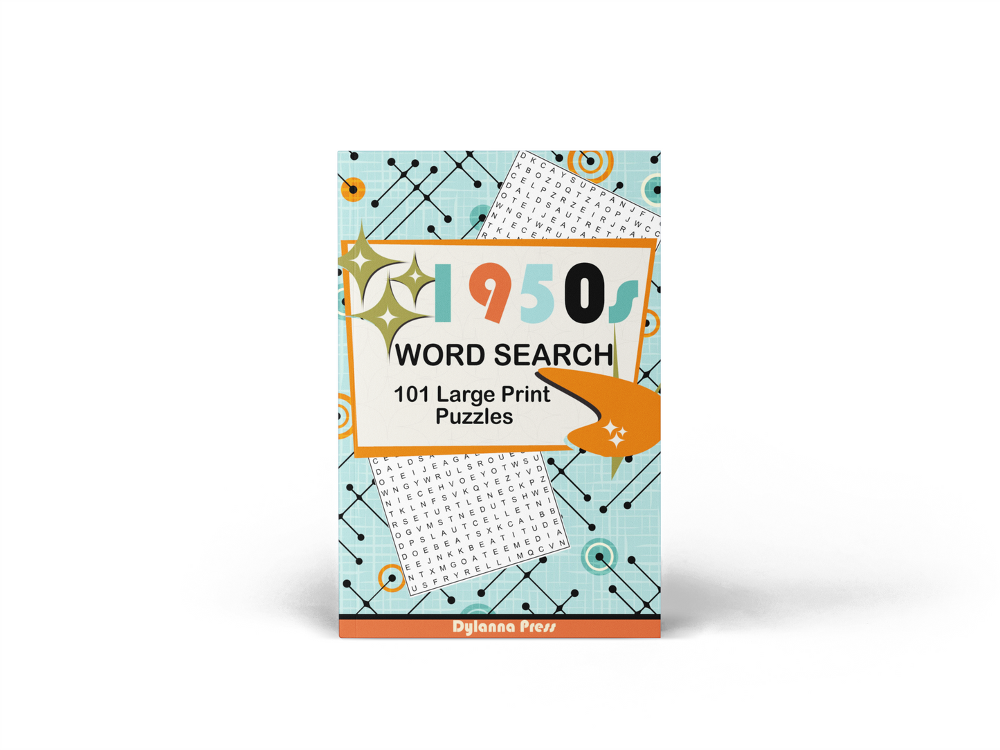 1950s Word Search Puzzle Book