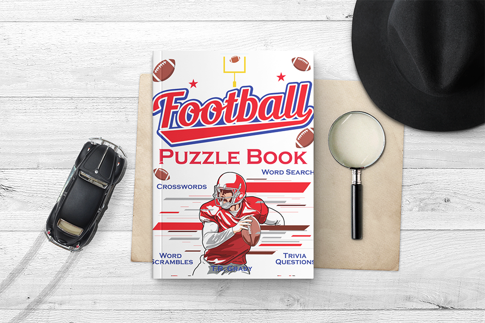 Football Puzzle Book: Crosswords, Word Search, Word Scrambles, Trivia Questions