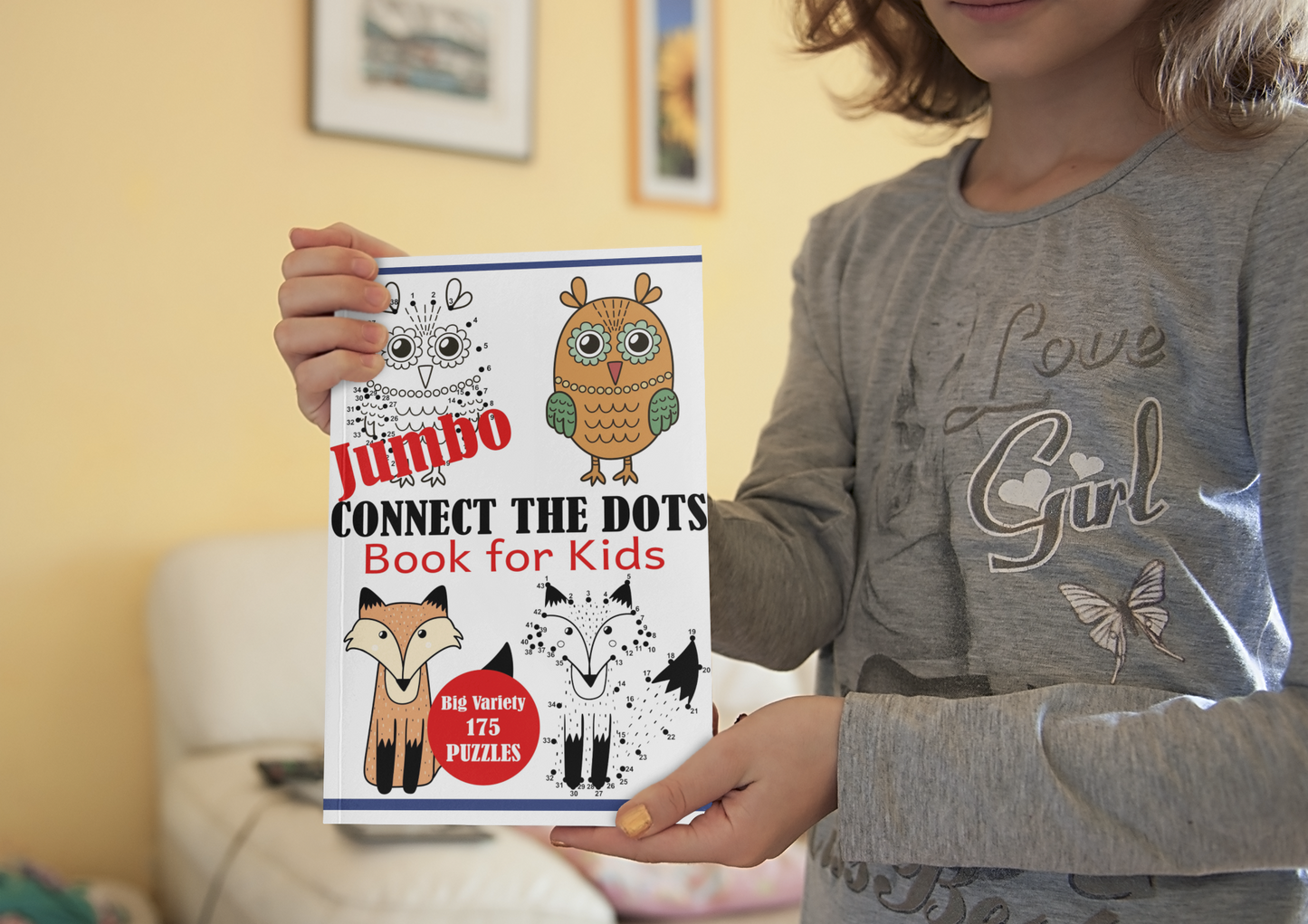 Jumbo Connect the Dots Book for Kids: Big Variety 175 Puzzles