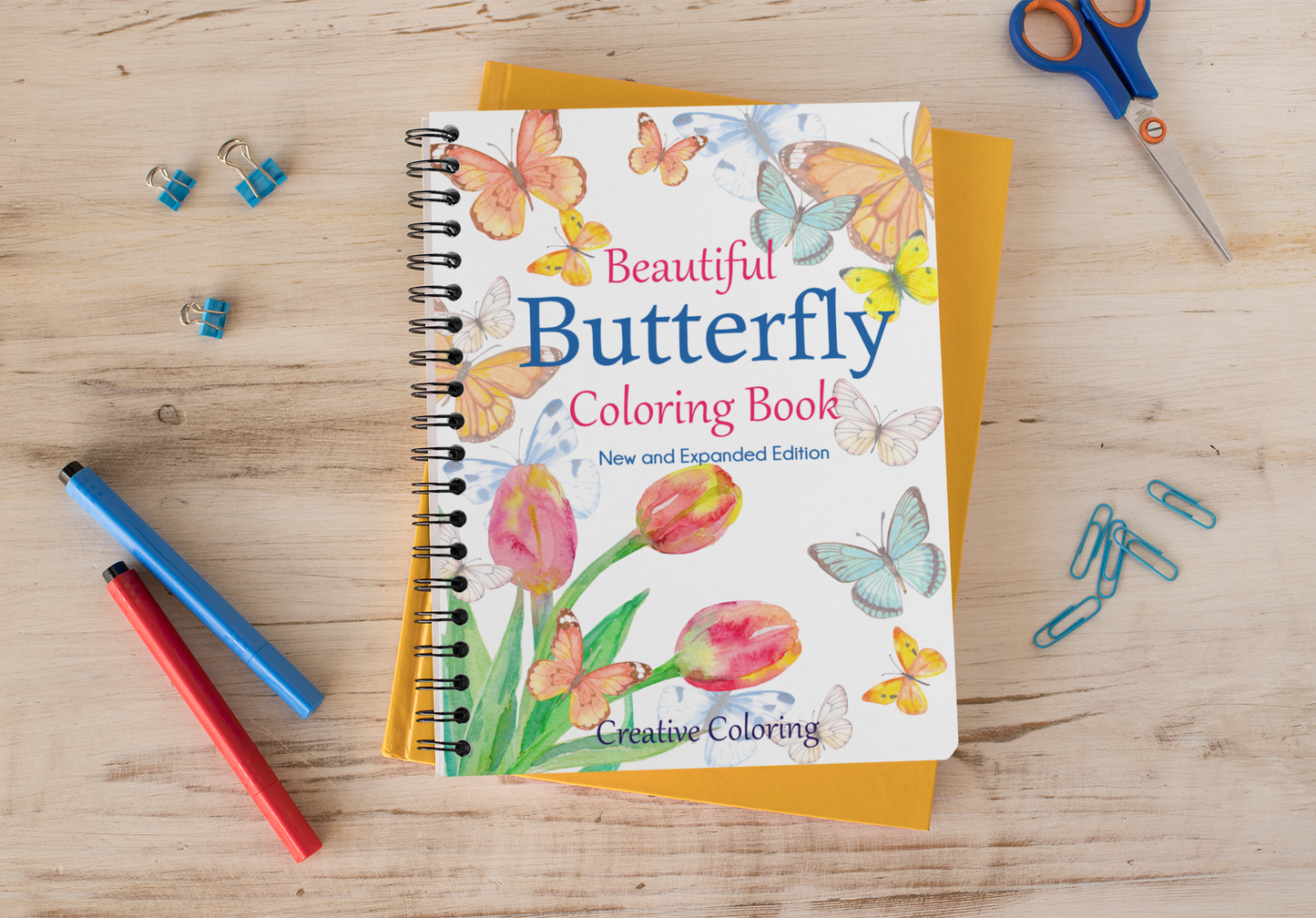 Beautiful Butterfly Coloring Book
