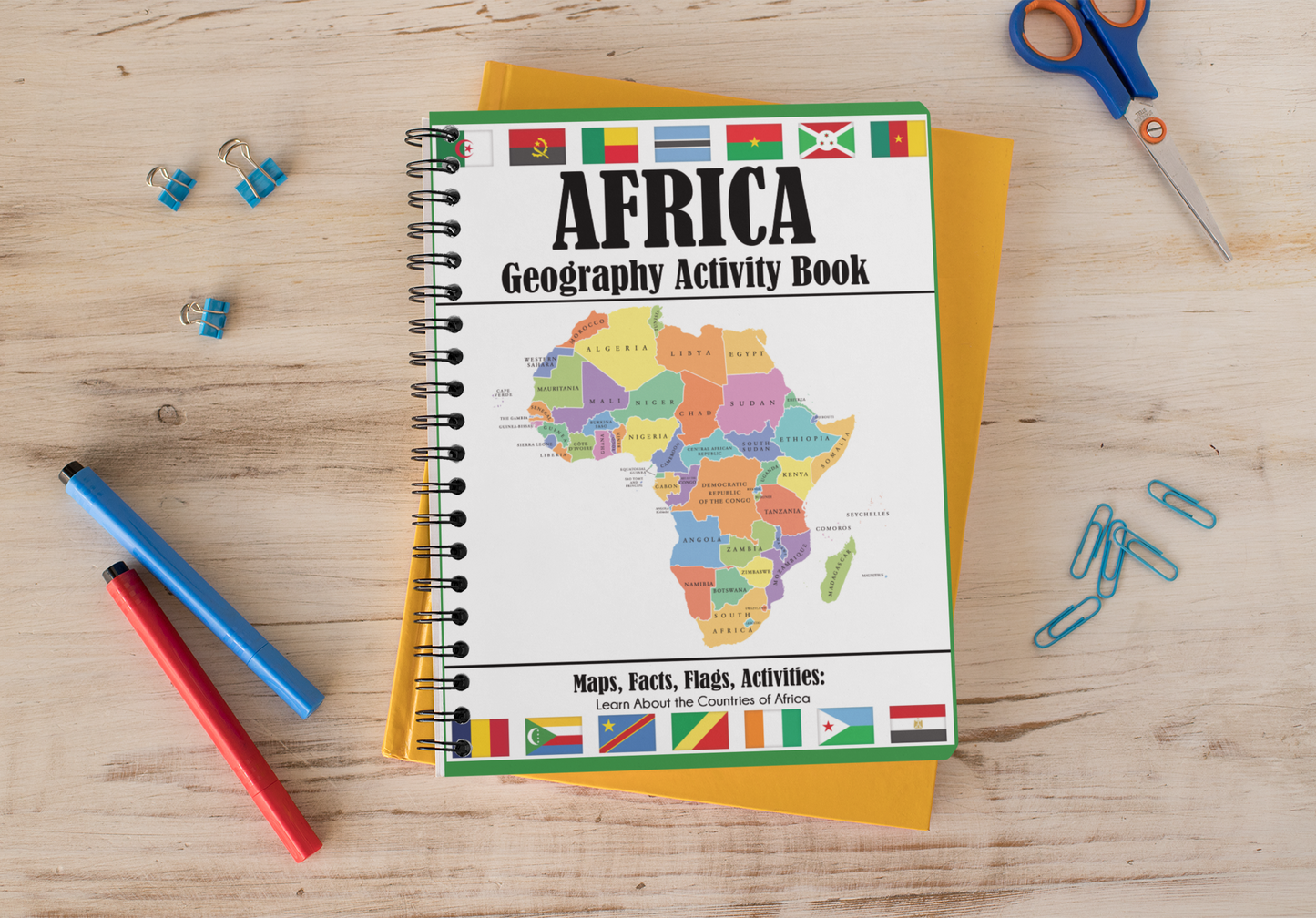 Africa Geography Activity Book