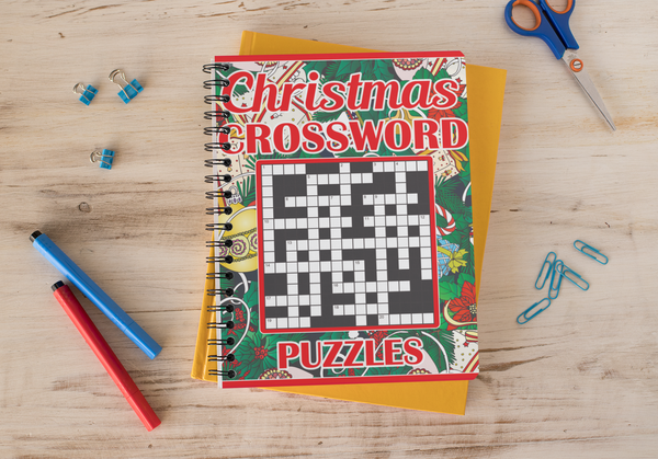 Christmas Crossword Puzzles: Fun Holiday-Themed Puzzle Book