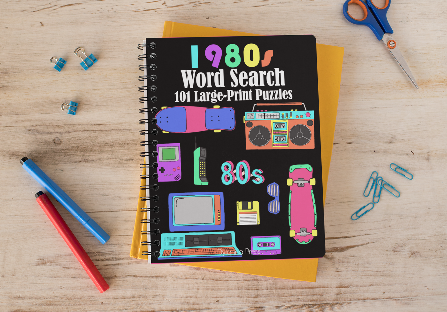 1980s Word Search: Eighties Word Games with 101 Large-Print Puzzles
