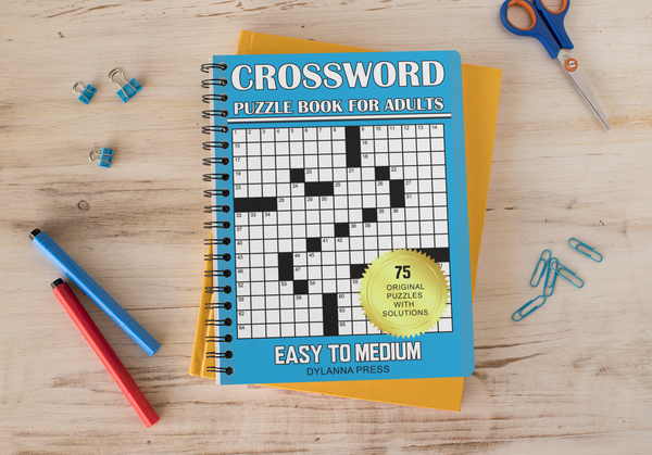 Crossword Puzzle Book for Adults: Easy to Medium