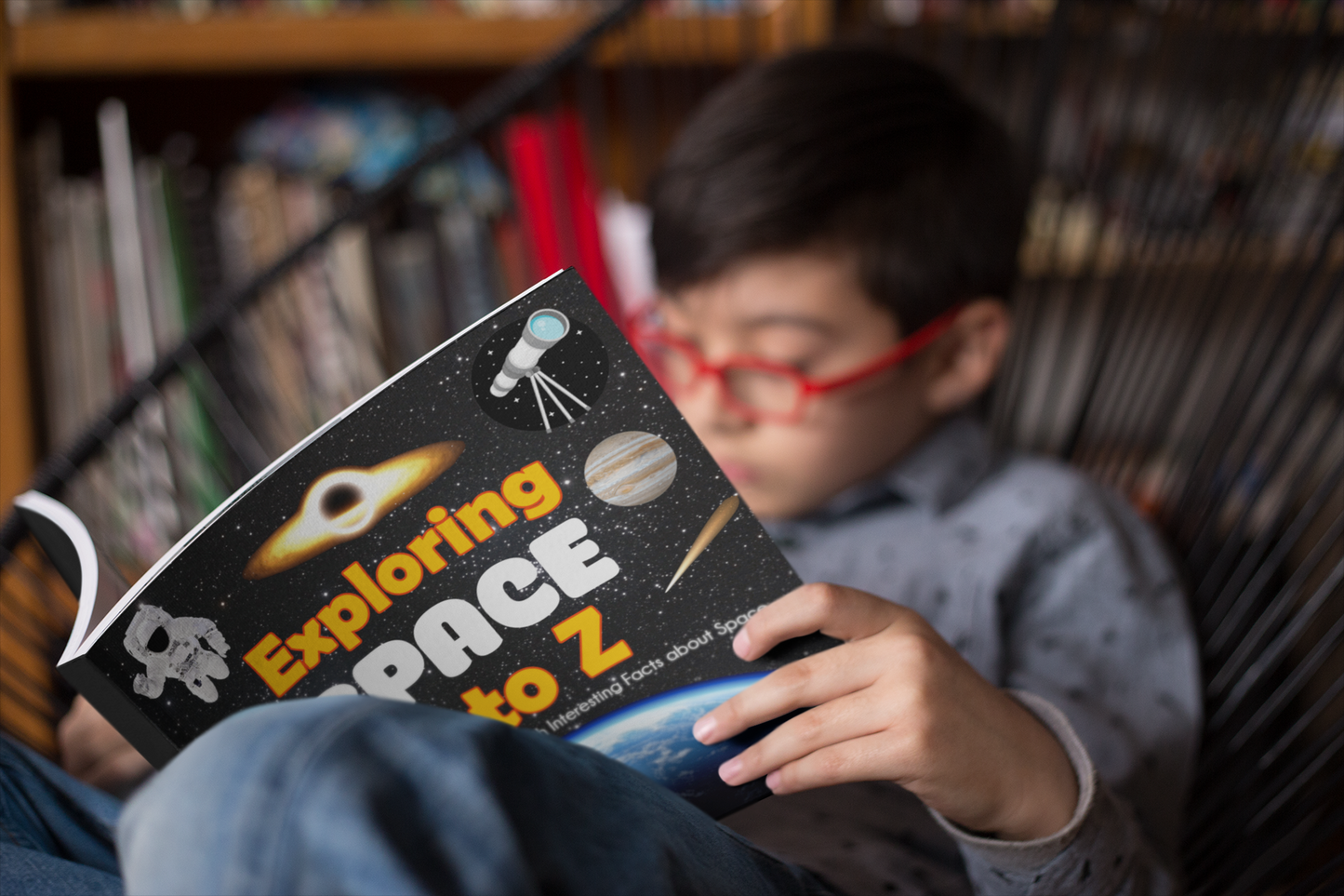 Exploring Space A to Z: An ABC Book for Curious Kids with Interesting Facts About Space