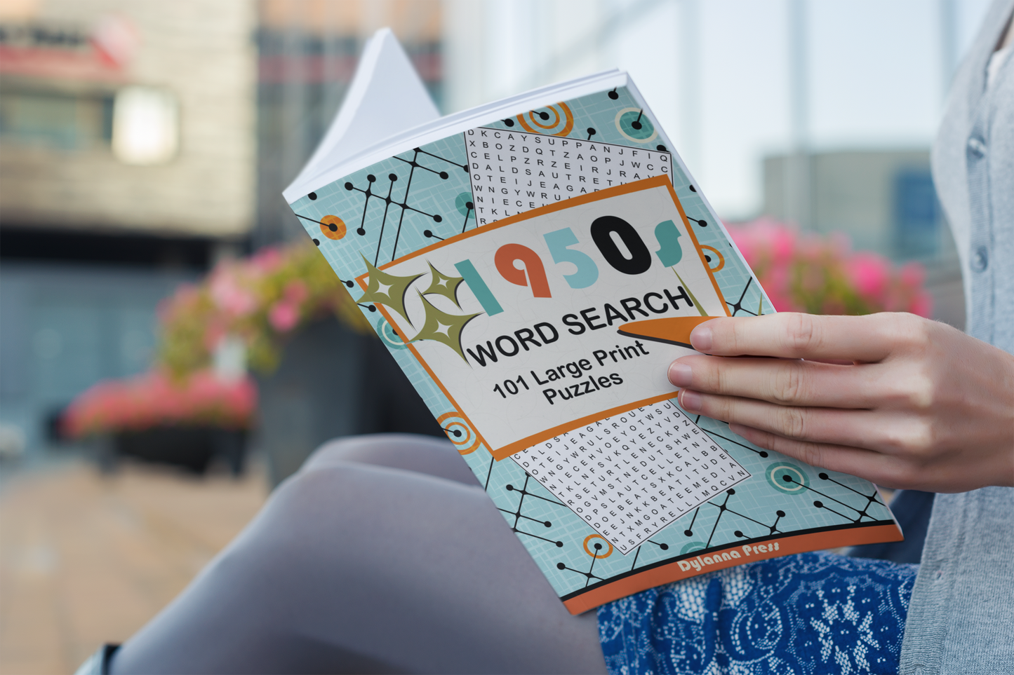 1950s Word Search Puzzle Book