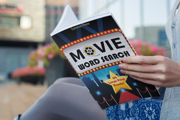Movie Word Search: 101 Large Print Puzzles