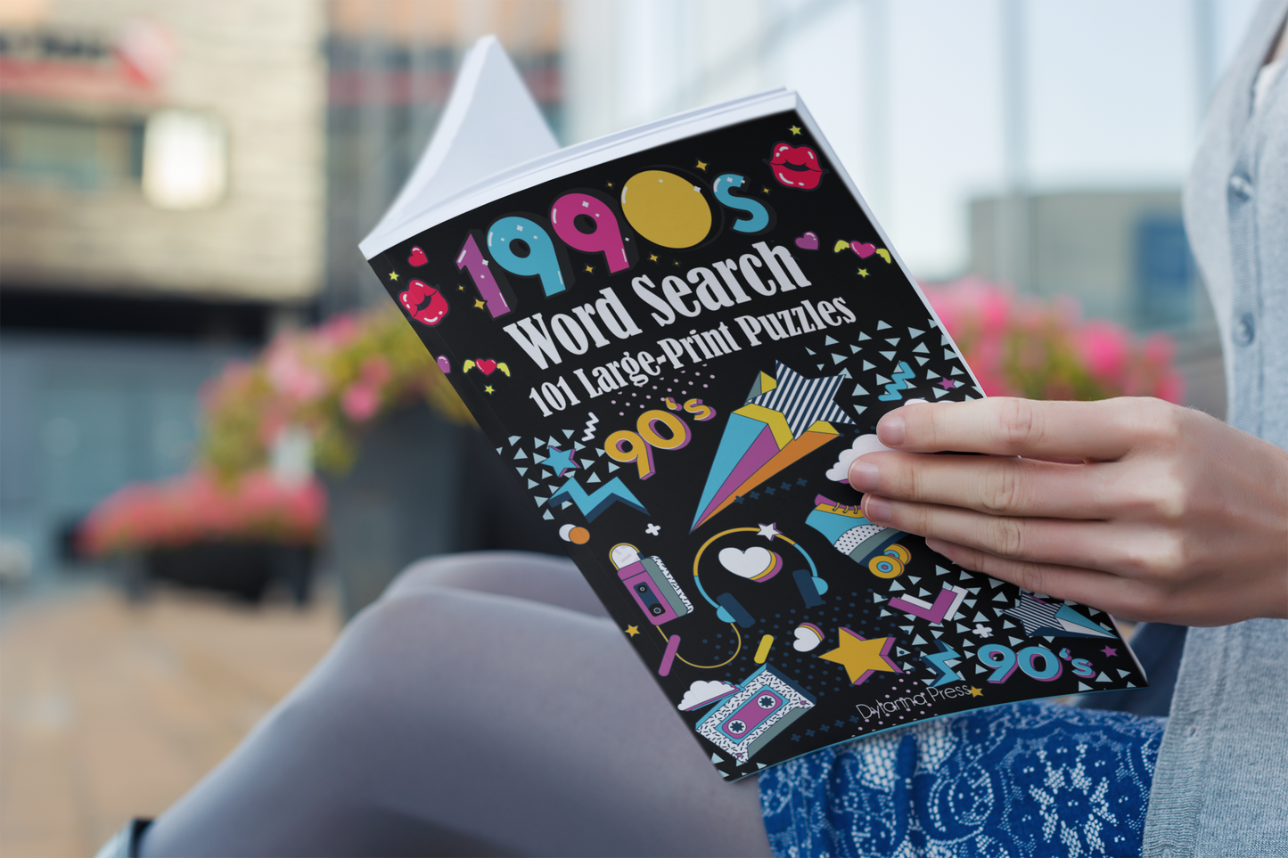 1990s Word Search: Nineties Word Games with 101 Large-Print Puzzles