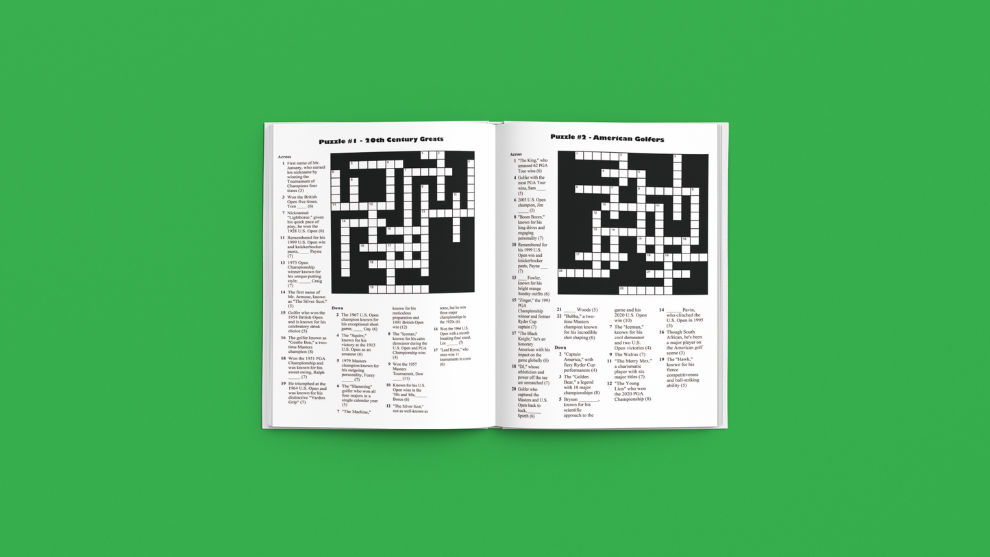 Golf Crosswords