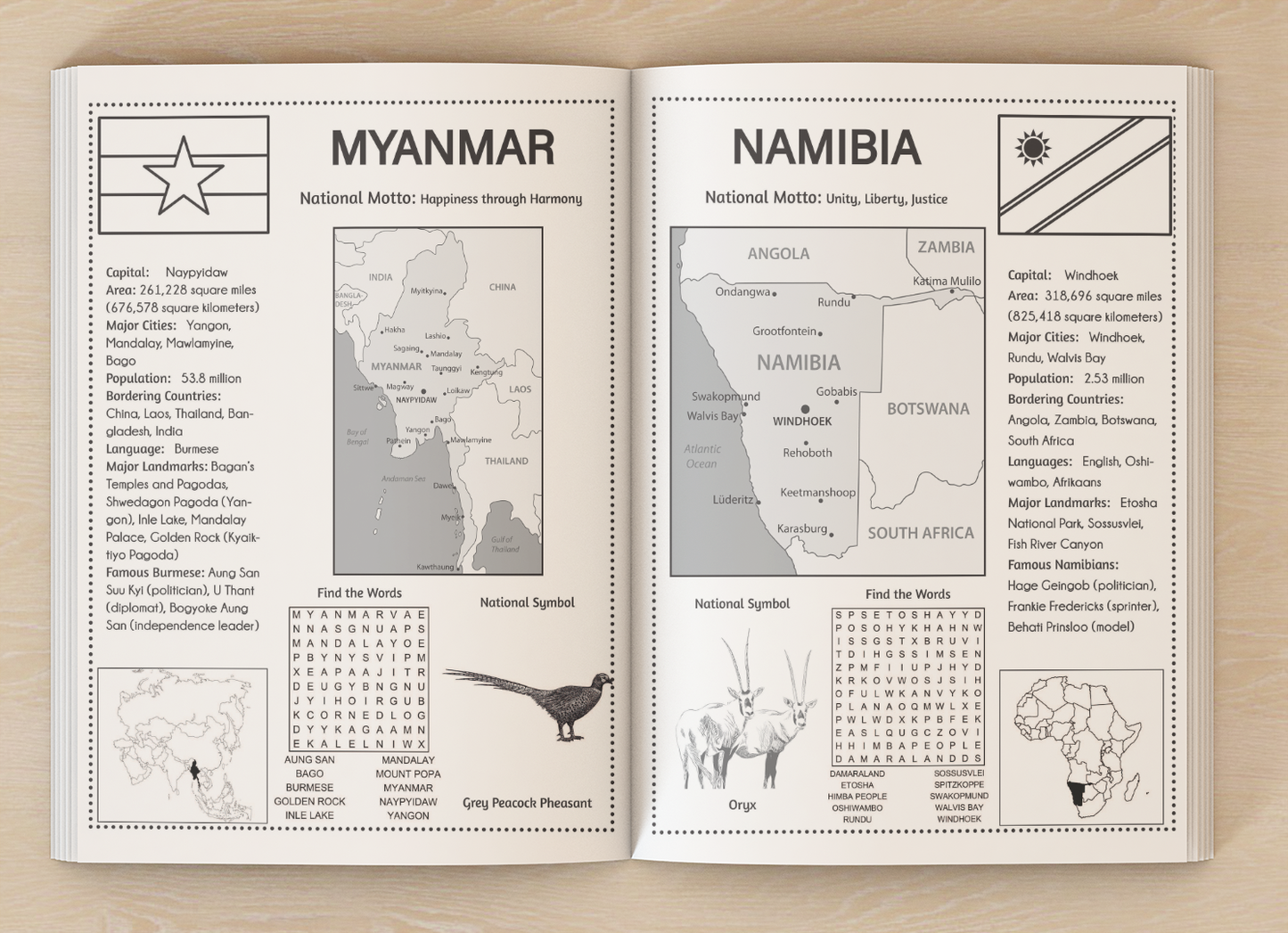 World Geography Activity Book