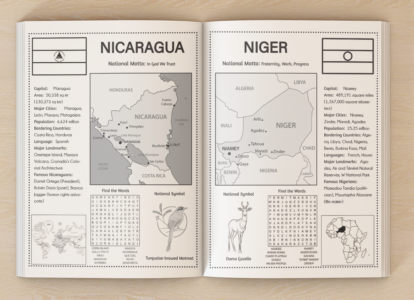 World Geography Activity Book