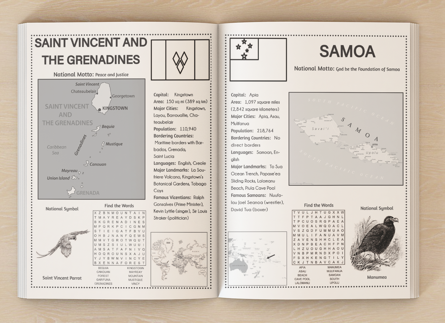 World Geography Activity Book