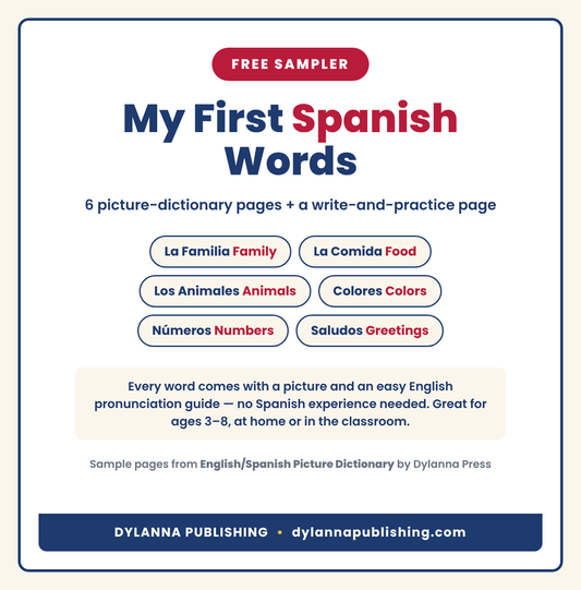 My First Spanish Words free sampler cover
